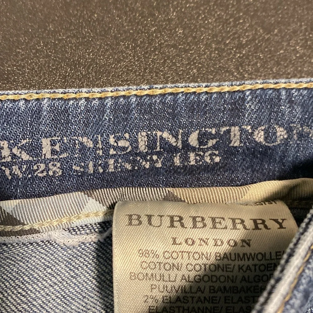 BURBERRY SKINNY LEG JEANS SIZE 28 - Picture 3 of 5